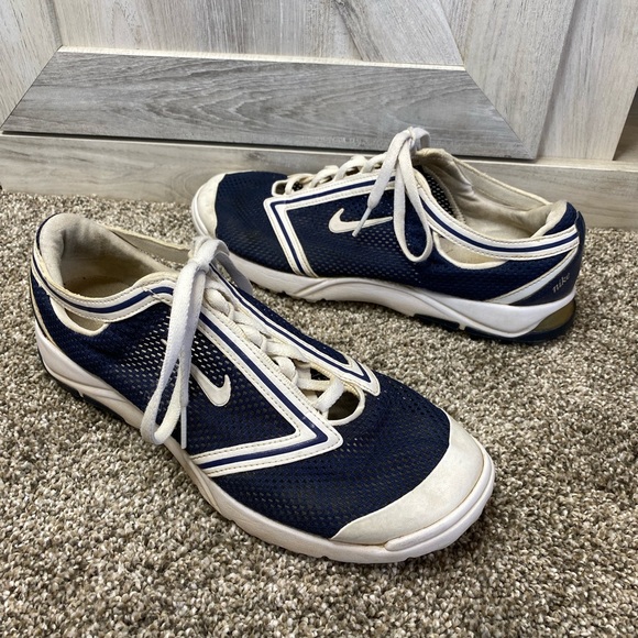 Nike Shoes - Nike Summer Lite III Women's 8.5 Golf Shoes White Navy Mesh